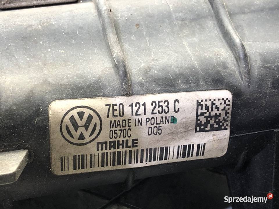 CHŁODNICA WODY VW TRANSPORTER T6 20 110 podkarpackie