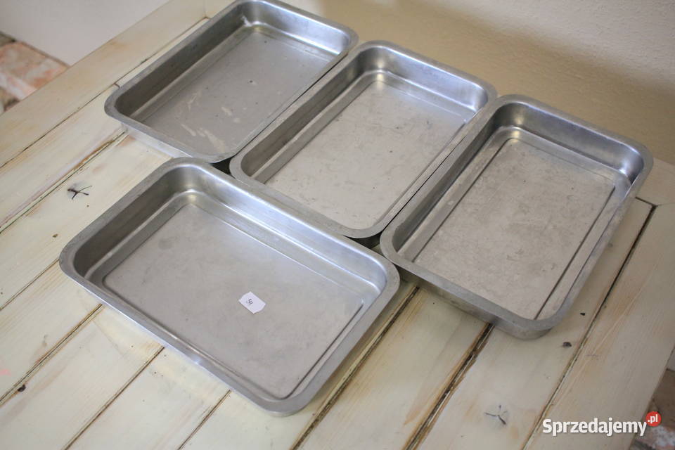 Tacka metalowa głębokie 4 sztuki Pszczyna