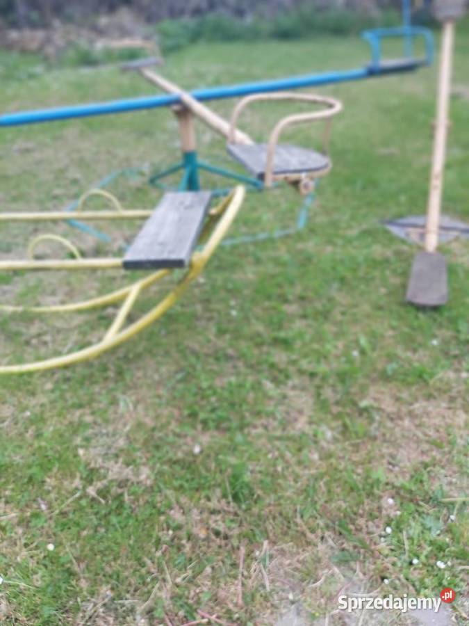 Huśtawka karuzela metalowa Krynica Krynica-Zdrój sprzedam