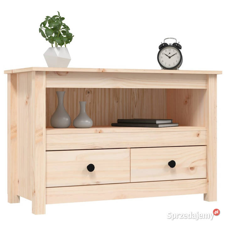 Szafka pod telewizor 79x35x52 lite drewno Warszawa