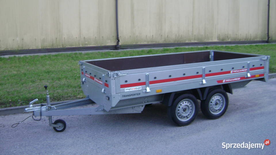 Przyczepka przyczepa dwuosiowa zarejestrowana Radomsko