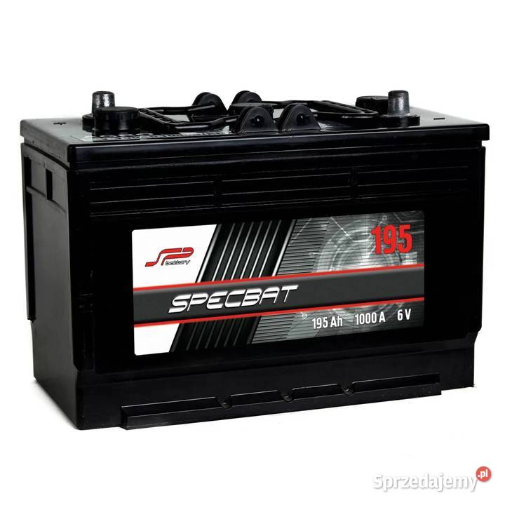Akumulator Specbat Agro 6V 195Ah 1000A EN lewy Łódź