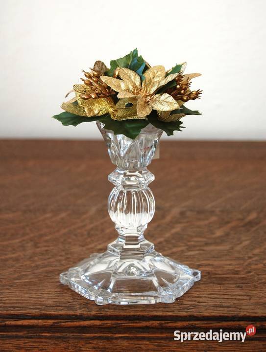 Stroik do świecznika świecy złota gwiazda lubelskie Lublin sprzedam