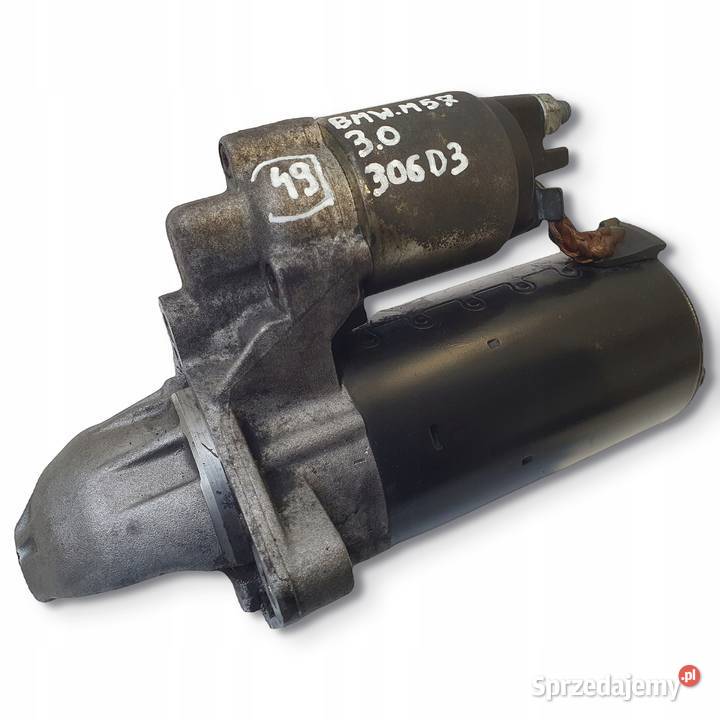 ROZRUSZNIK BMW E60 E61 30 D bosch 0001115041 M57 Układ elektryczny silnika