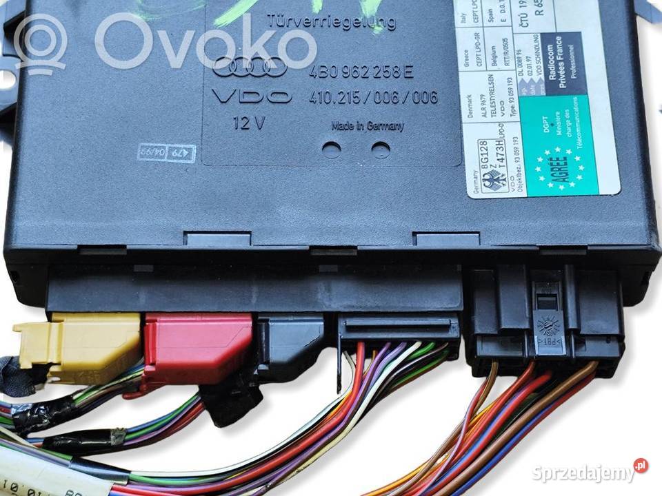 Audi A6 S6 C5 Avant Allroad STEROWNIK MODUŁ sprzedam