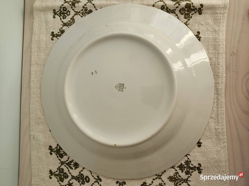 Talerz półmisek porcelanowy Ćmielów fi 33 Głuchołazy