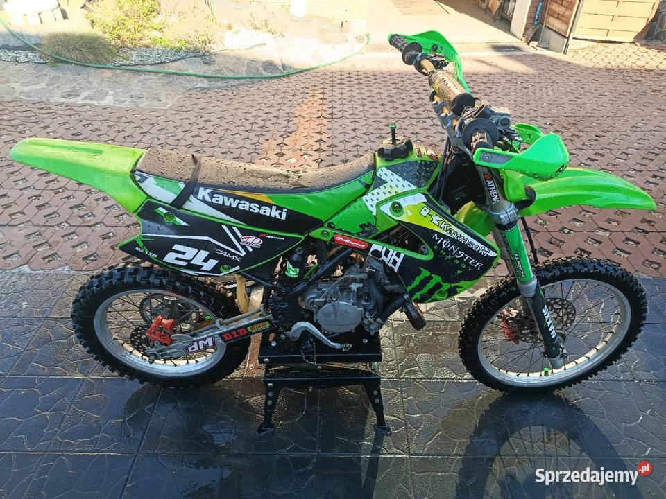 Kawasaki KX 100 2T Rzadki model Gotowy do jazdy pomorskie