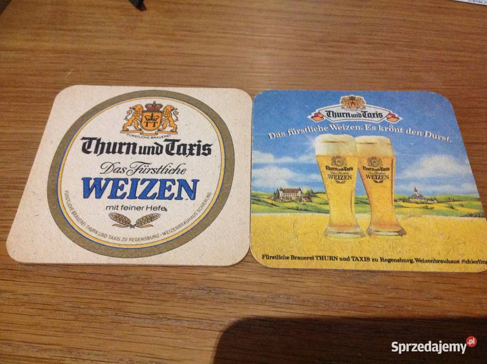 Stara Podkładka pod Piwo Thurn und Taxis Pozostałe Nowa Sól sprzedam
