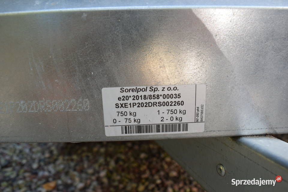Przyczepa NEPTUN 202x114x110 Praktycznie Olsztyn