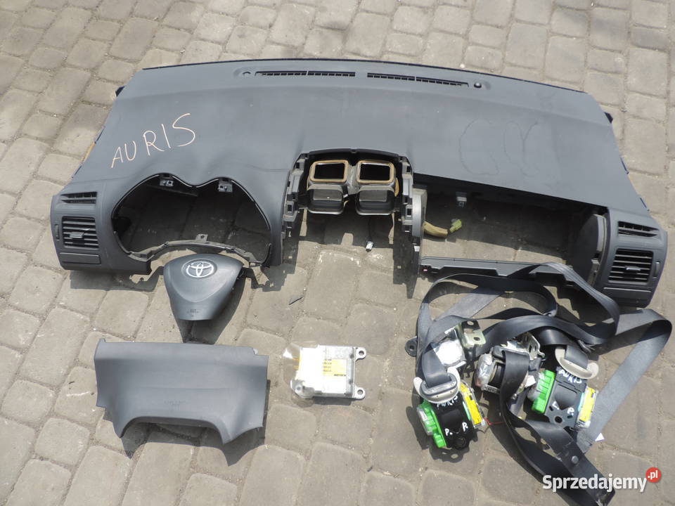 DESKA AIRBAG PODUSZKI PASY TOYOTA AURIS 1 E15