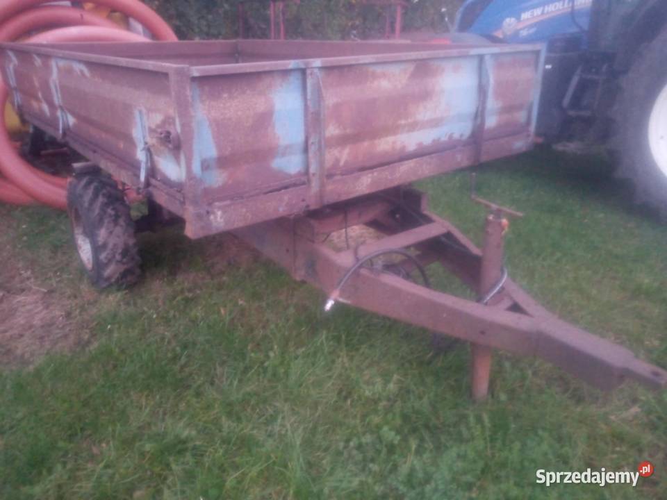 Przyczepa wywrotka w stanie Możliwość dołożenia Wąbrzeźno