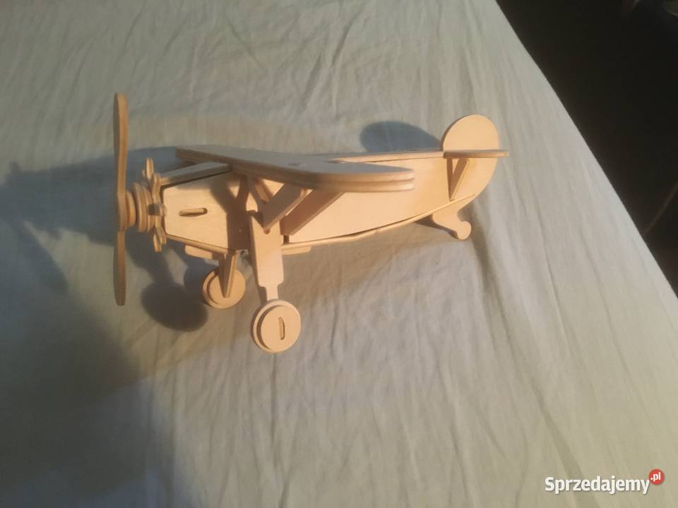 Puzzle 3D samochód samoloty szkielet ryba Zielonka
