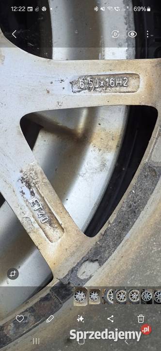 Alu felgi nissan qashqai 16 Kętrzyn