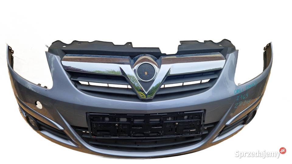 OPEL CORSA D Z164 ZDERZAK PRZÓD PRZEDNI HALOGEN osobowe Słowikowo
