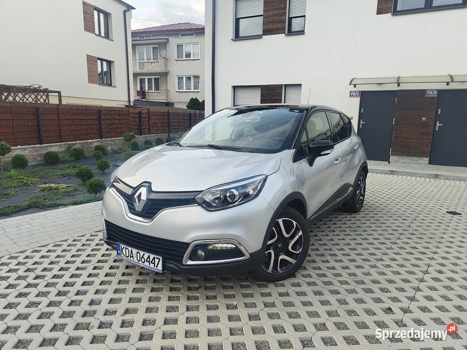 Renault Captur 15 dCi keyless navi kamera serwis ASR (kontrola trakcji) małopolskie Dąbrowa Tarnowska
