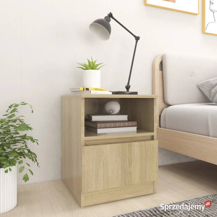 Szafka nocna dąb sonoma 40x40x50 materiał Nocne Warszawa