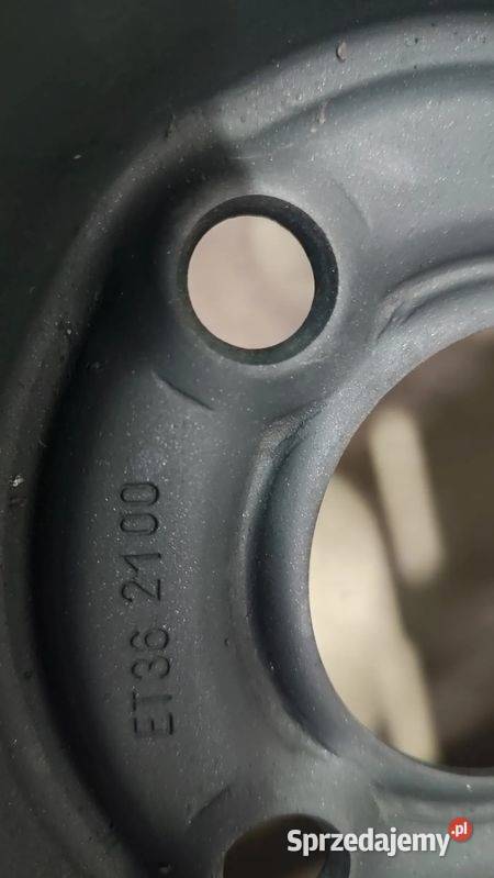 DBA210 FELGA STALOWA 4X100 55JX14 ET36 KANGO Dystanse Włoszczowa