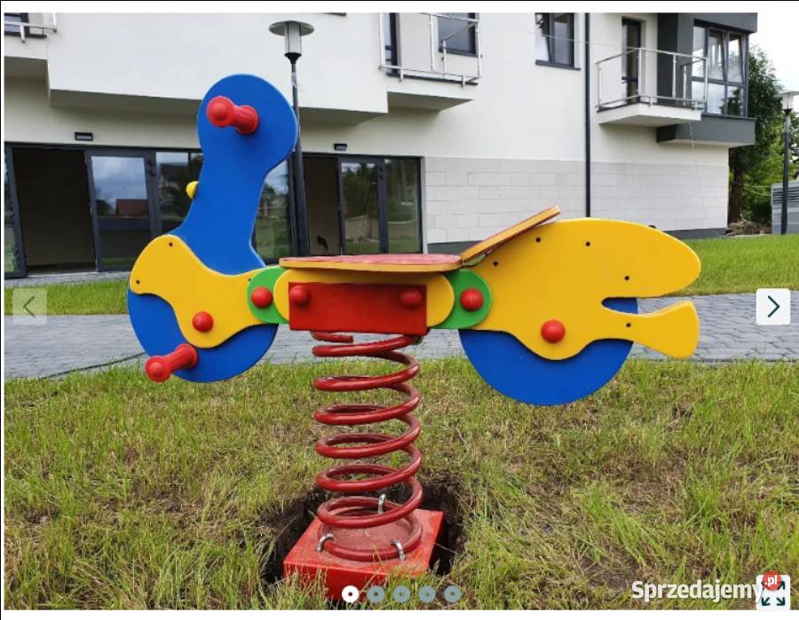 BUJAK NA SPRĘŻYNIE NA PLAC ZABAW Dla Dziecka Białystok
