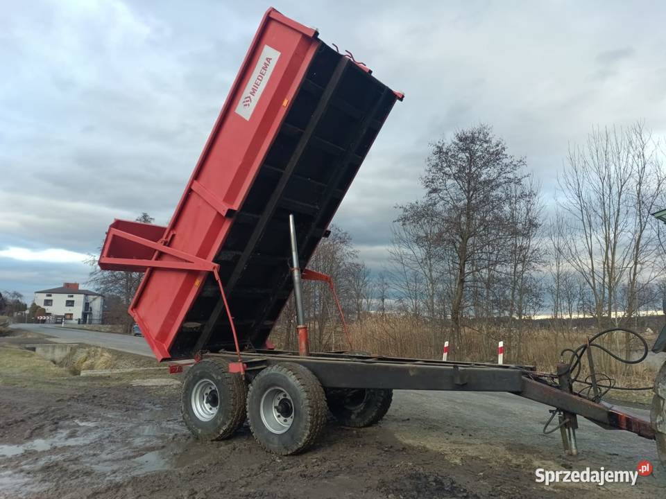 Wywrotka tandem skorupowa 11 ton koła balonowe Skoczów