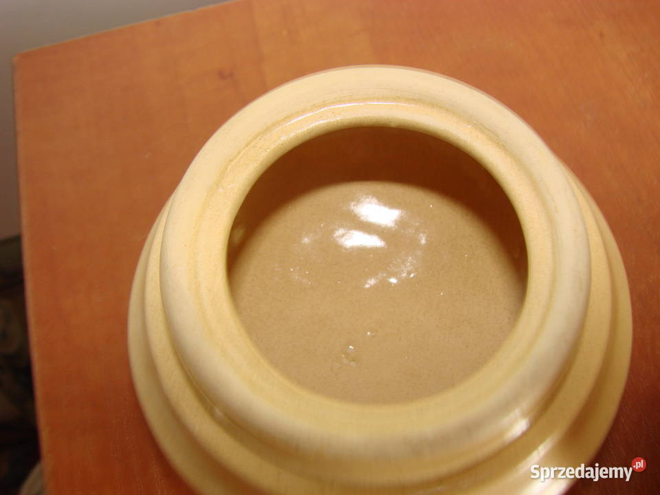 Bolesławiec ceramika PRL słoik Pruszcz Gdański