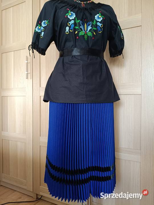 bluzka kaszubska haft maszynowy pomorskie Bytów