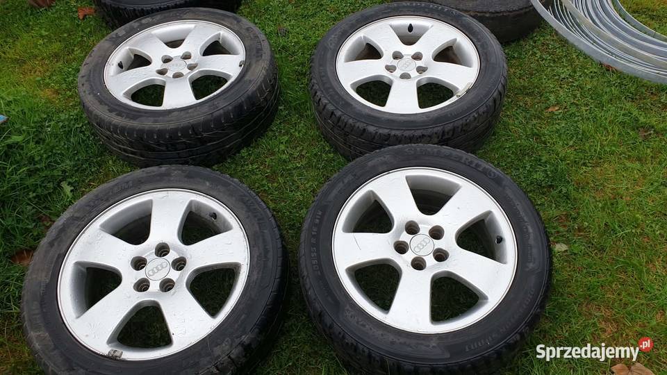 Alufelgi 16 5x100 Audi A3 8L ET42 8L0 601 025 K Grybów