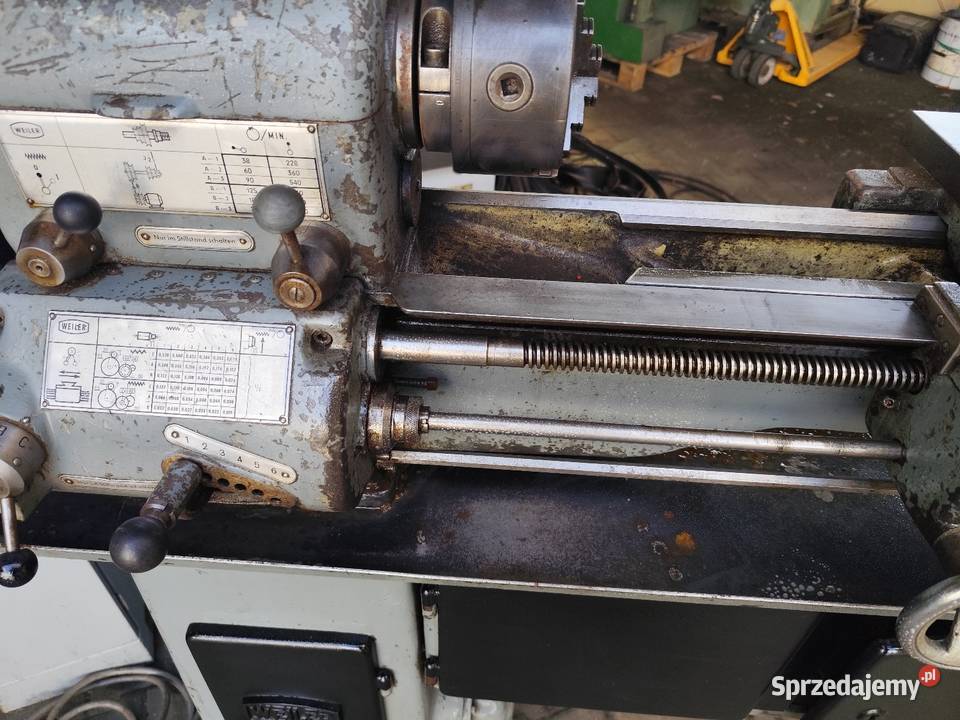Mała tokareczka tokarka do metalu Wailer weiler Maków Podhalański