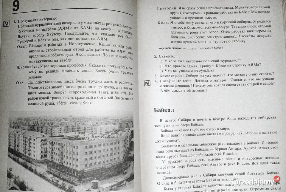 Ruski jazyk kl 1 Język rosyjski Halina Dąbrowska Chełm sprzedam
