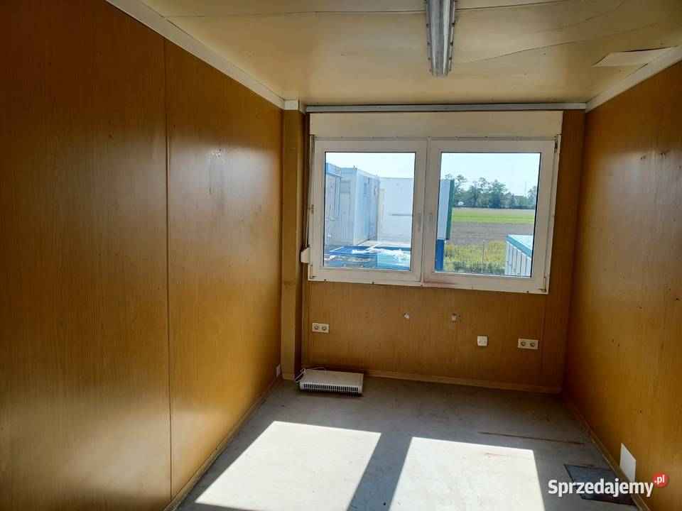 KONTENER BIUROWY SZATNIA ZAPLECZE BUDOWY 256 Biuro Wrocław sprzedam