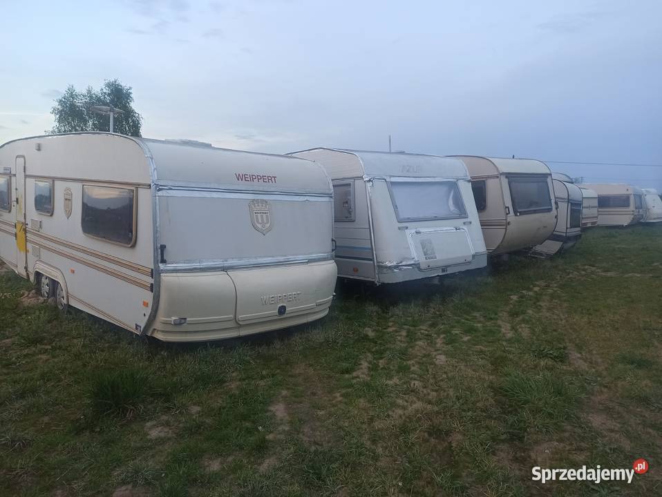 Przyczepa kempingowa Hobby wielkopolskie Strzyżewo