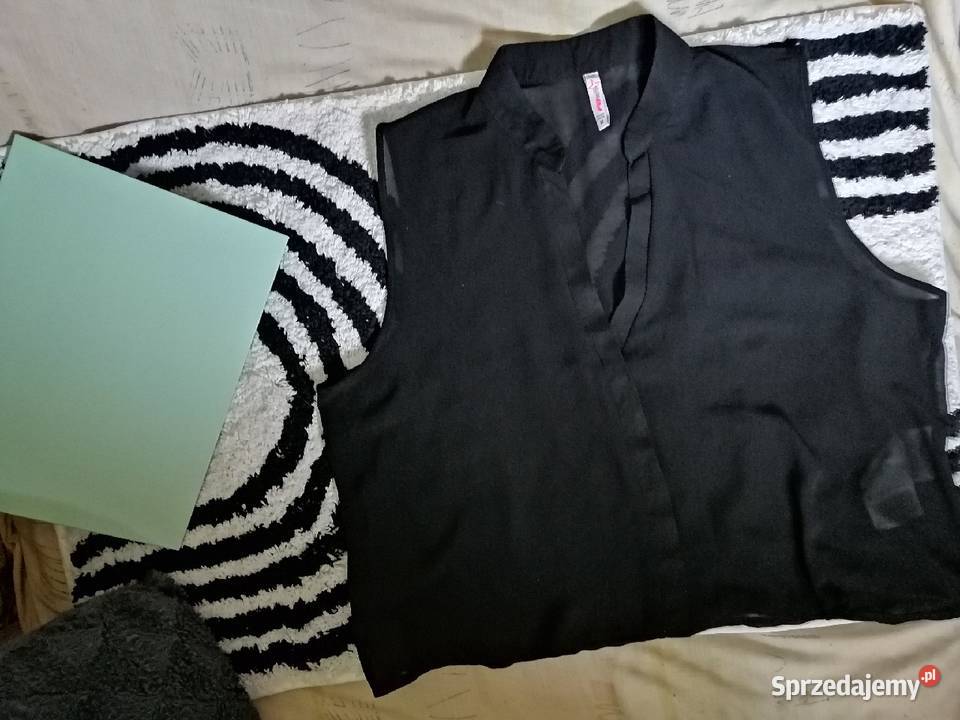 YORKER nowa bluzka koszula crop top mgiełka Xsm New Yorker Leszno