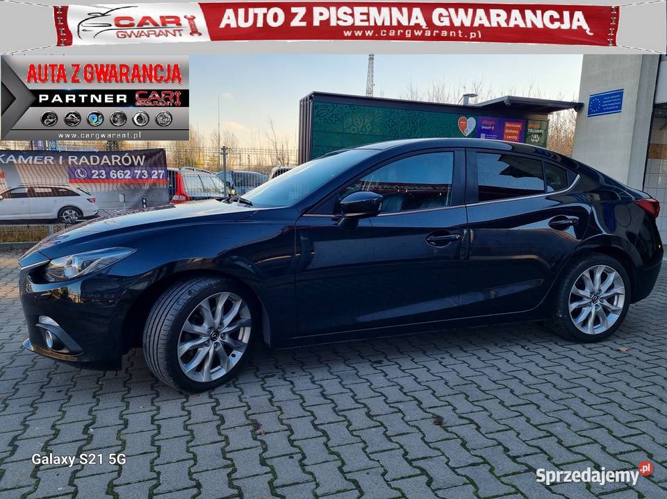 Mazda 3 20 120 nawigacja skóra ksenony alufelgi Płońsk