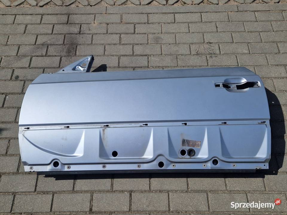 MERCEDES W140 CL COUPE drzwi lewe srebrne Drzwi