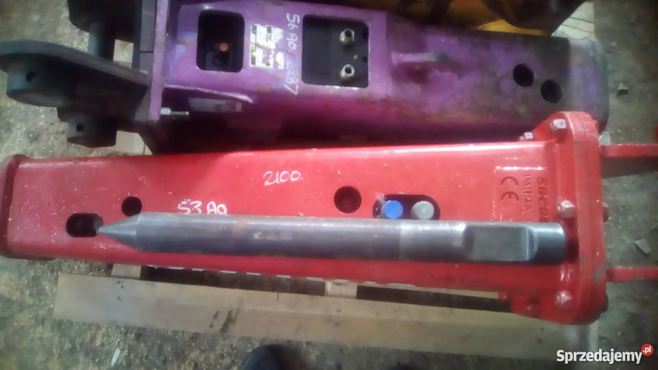 Młot hydrauliczny wyburzeniowy Socomec DMS260 Wróblik Królewski