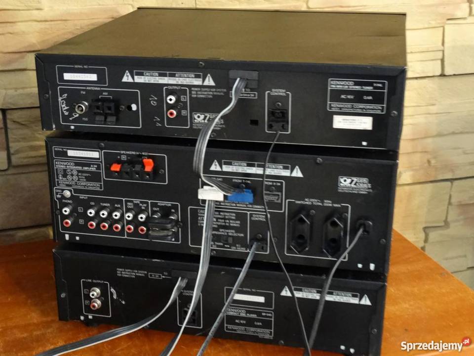 Wieża Kenwood 3 segmentymocna Wysyłka Wieże i miniwieże Jasło