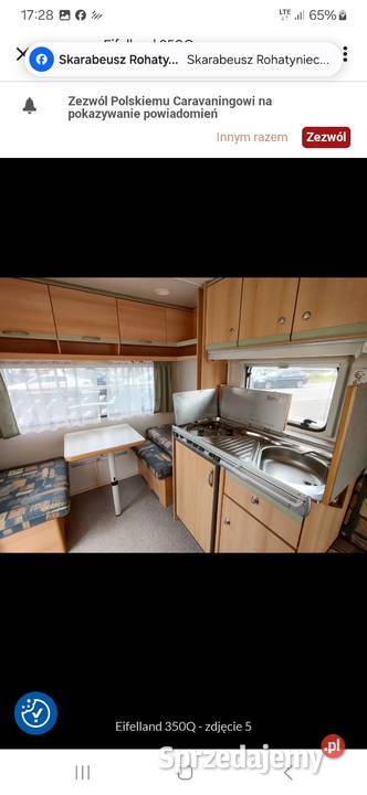 Przyczepa kempingowa KNAUS Eifelland Holiday 350 Lębork