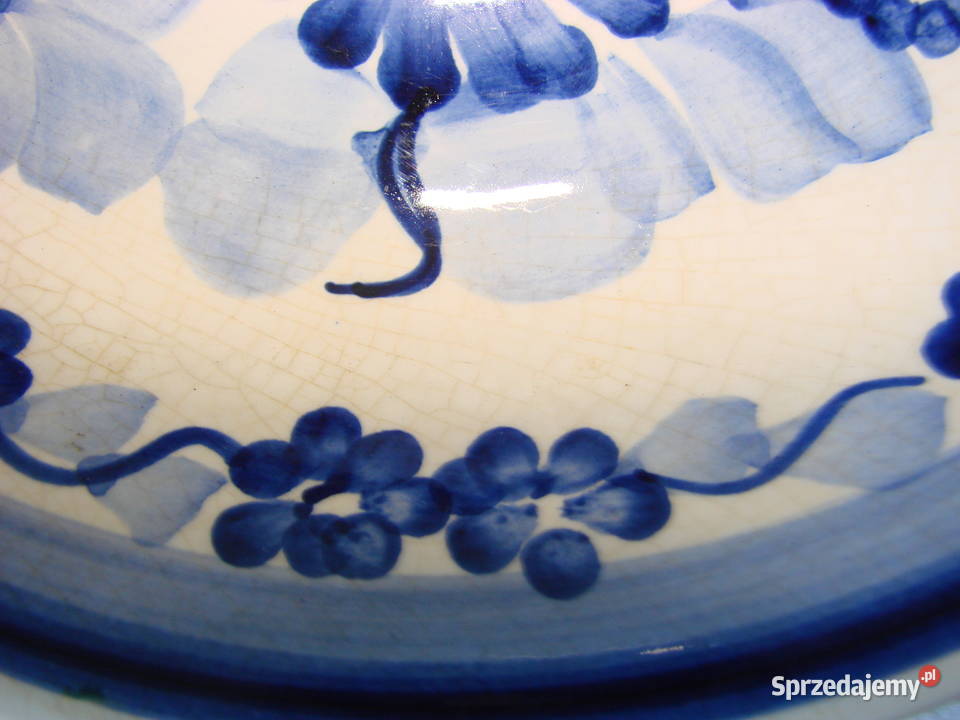 Włocłąwek fajansowy talerz 24 pomorskie Pruszcz Gdański sprzedam