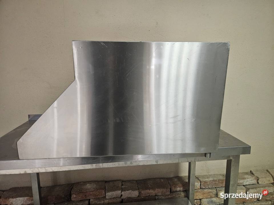 Okap nierdzewny przyścienny 60x80 Pszczyna