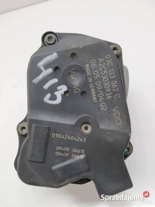 PRZEPUSTNICA 03C133062C 14 TSI VW Volkswagen świętokrzyskie