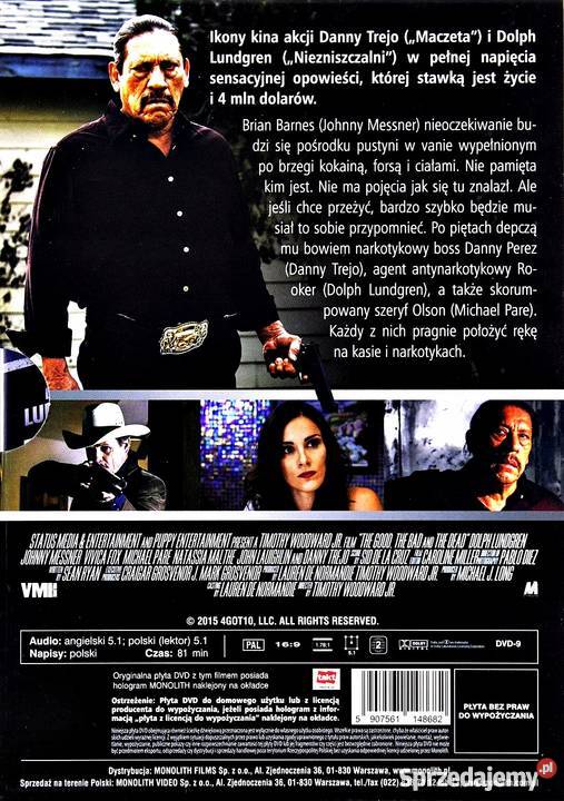 ZŁY I MARTWY DOLPH LUNDGREN lektor Filmy Kalisz