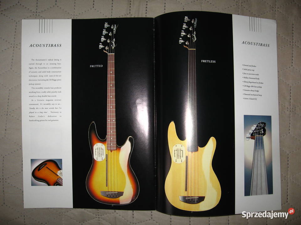 Godin guitars catalog katalog gitar Kępice