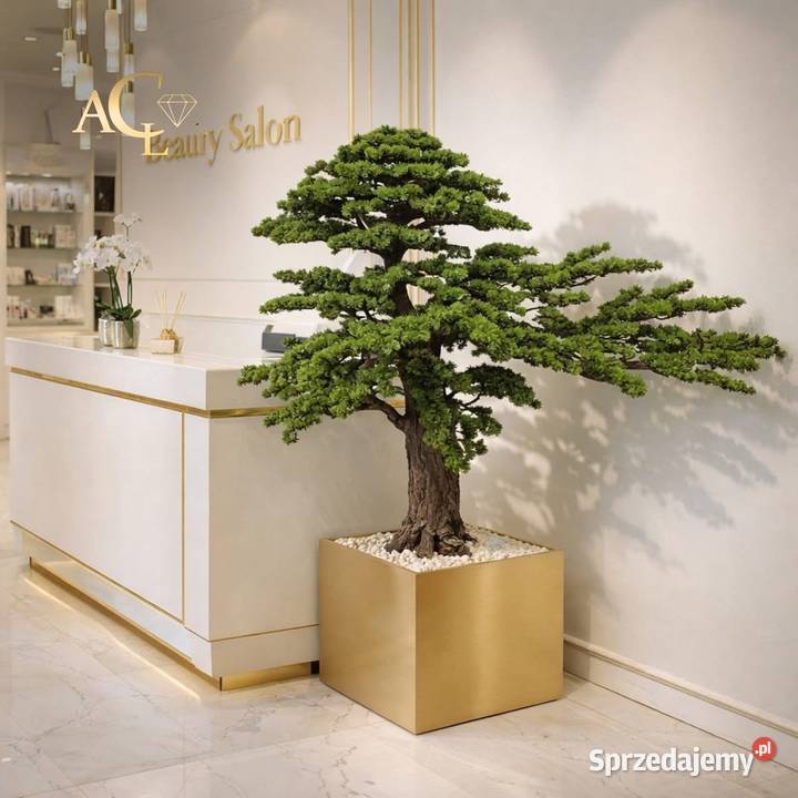 Sztuczne drzewko Bonsai Premium 150x85x190 Sztuczne kwiaty i owoce małopolskie Golkowice