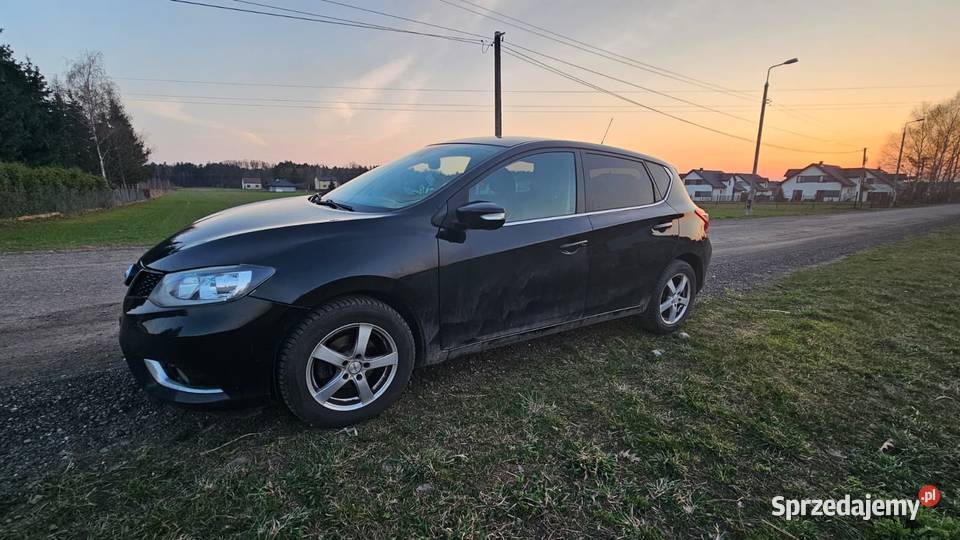 Nissan Pulsar 12 2015r AUTOMAT FULL SKÓRYNAVI360 Rok produkcji 2015 mazowieckie Wieliszew