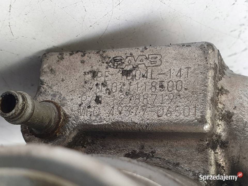 TURBOSPRĘŻARKA Saab 93 93 II 20 T turbo 12788719 Turbosprężarki Motoryzacja Chełm