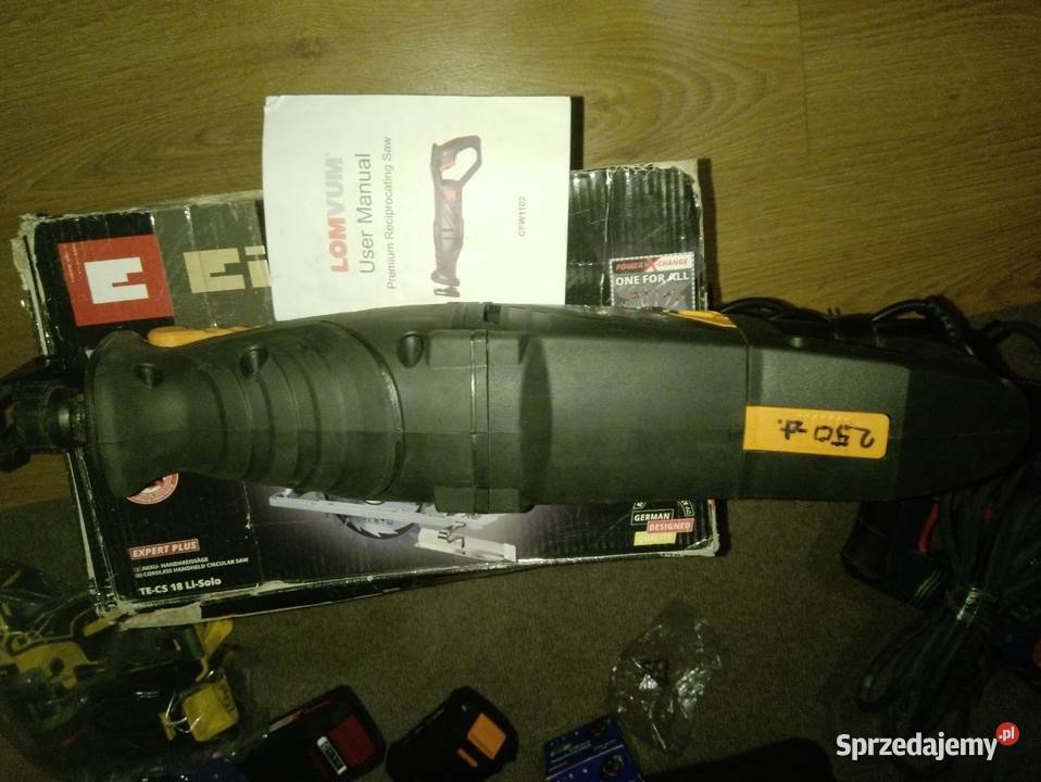 Piła szablasta z obrotowym uchwytem i