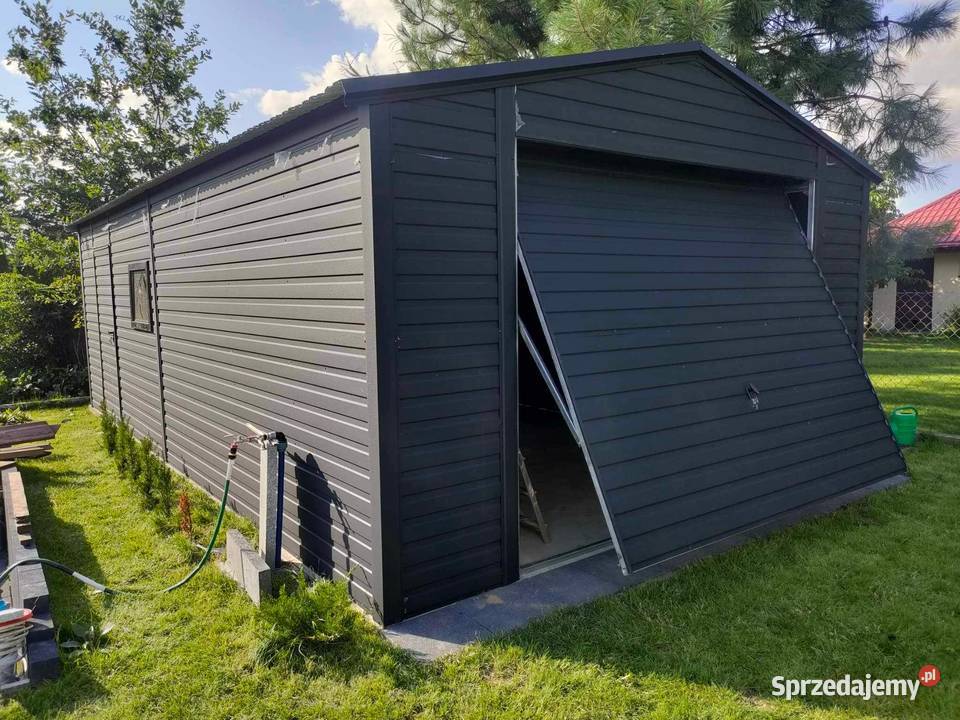 Garaż blaszany blaszaki na wymiar 296zł/m2 Cieszyn