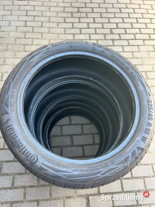 4x opony letnie Continental EcoContact 6 2254518 lato lubuskie Gorzów Wielkopolski