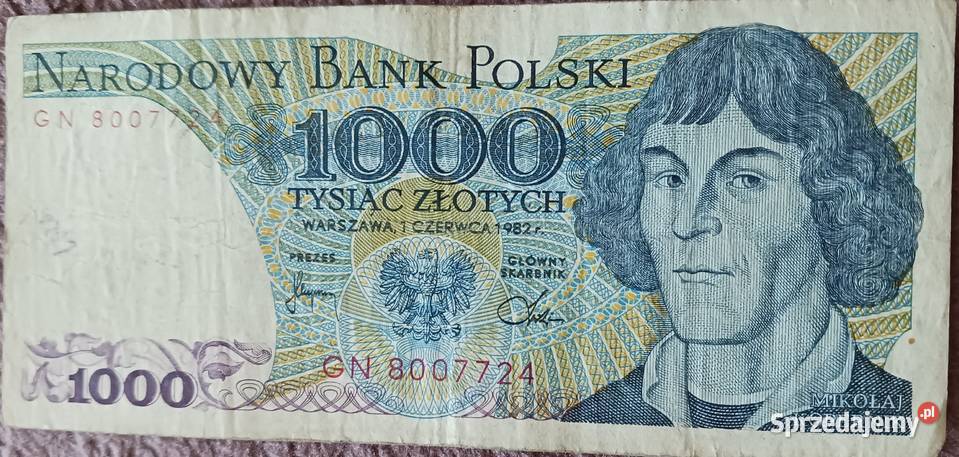 1000 M Kopernik seria GN 1VI19982 r Konin