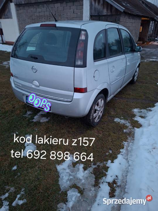 Części meriva a małopolskie sprzedam