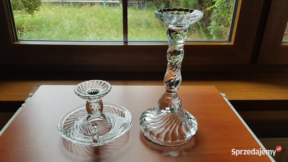 Zestaw świecznik i kaganek Spirelli Ząbkowice Dąbrowa Górnicza sprzedam